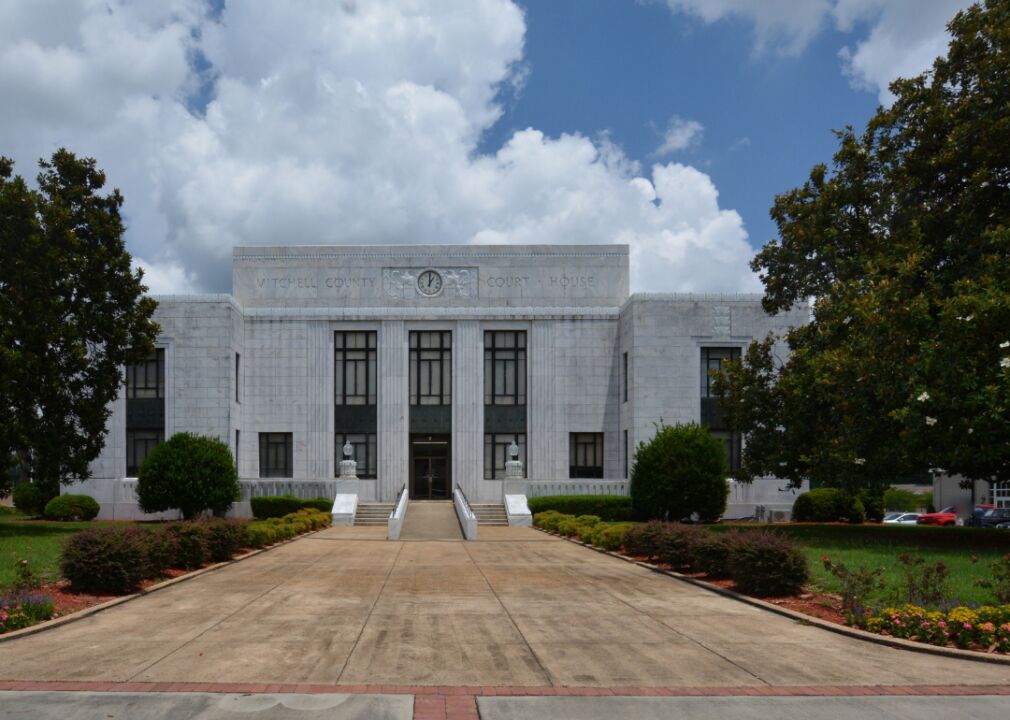 #6. Mitchell County, GA